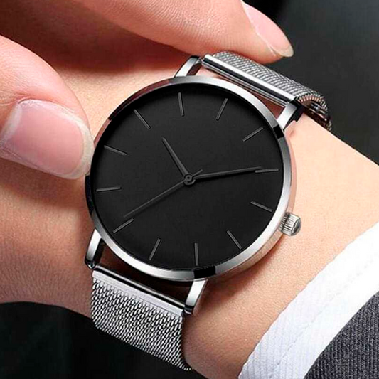 Reloj London Black-Silver