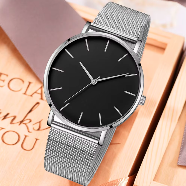 Reloj London Black-Silver