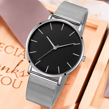 Reloj London Black-Silver
