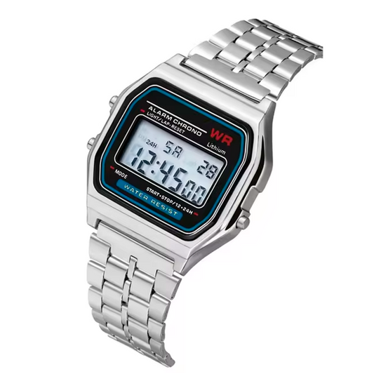 Reloj Praga Black-Silver