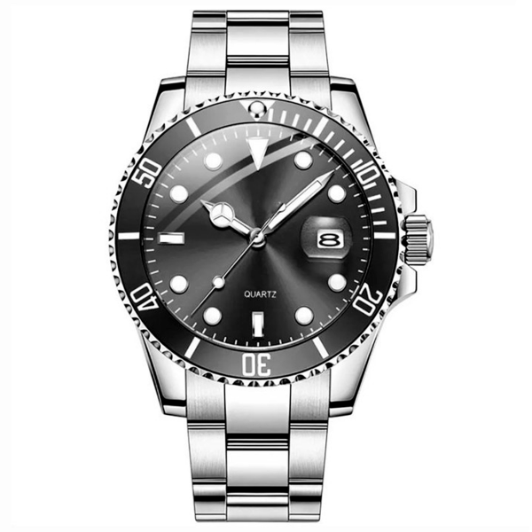 Reloj Ragnar Black-Silver
